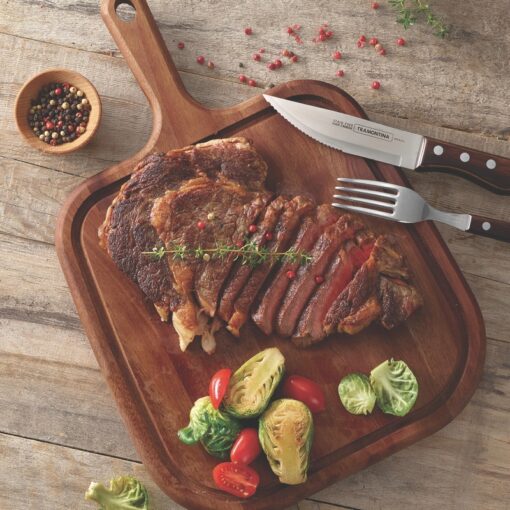 13351/641 African Mahagony Steak Board