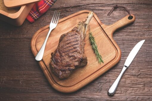 13351/641 African Mahagony Steak Board - Image 4