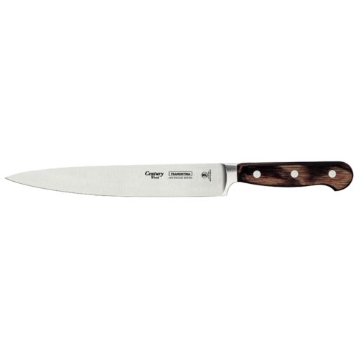 21540/198 - Century Wood 20cm Utility Knife - Brown