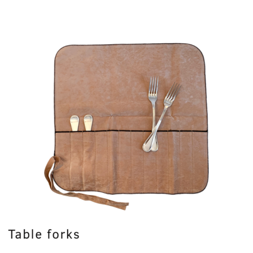 A119002 Silver Guard Cutlery Roll for 12 Table Forks or other items of the same size = 43.5 x 43cm