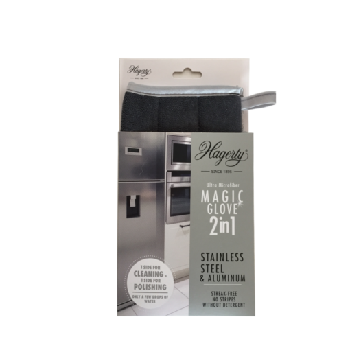 A102228 Microfiber Glove for Stainless Steel  - 1 Double Sided Mitten