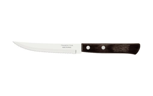 21100/495 - Traditional Steak Knife 11.4cm with Brown Handle