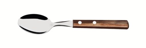 21103/490 - Tablespoon 19cm with Brown Poly Wood Handle