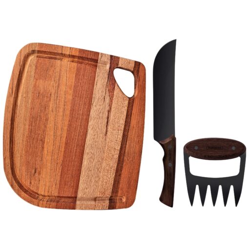 22999/046 - Black 3PC BBQ (Churrasco) Set