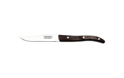 29810/023 - Micro Serrated Paisano Steak Knife 10cm with Brown Handle