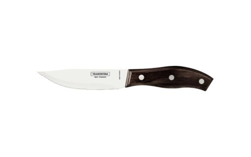 29810/143 - Rio Grande Steak Knife - Full Tang 12.7cm with Brown Handle
