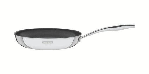 62155/207 - 20cm Tri-Ply Clad Non-stick Frying Pan - Stainless Steel