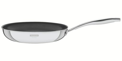 62155/307 - 26cm Tri-Ply Clad Non-stick Frying Pan - Stainless Steel