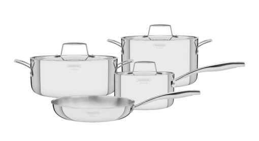 65140/000 - 4pc Triply Clad Cookware Set - Stainless Steel